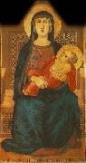 Ambrogio Lorenzetti Madonna of Vico l'Abate oil